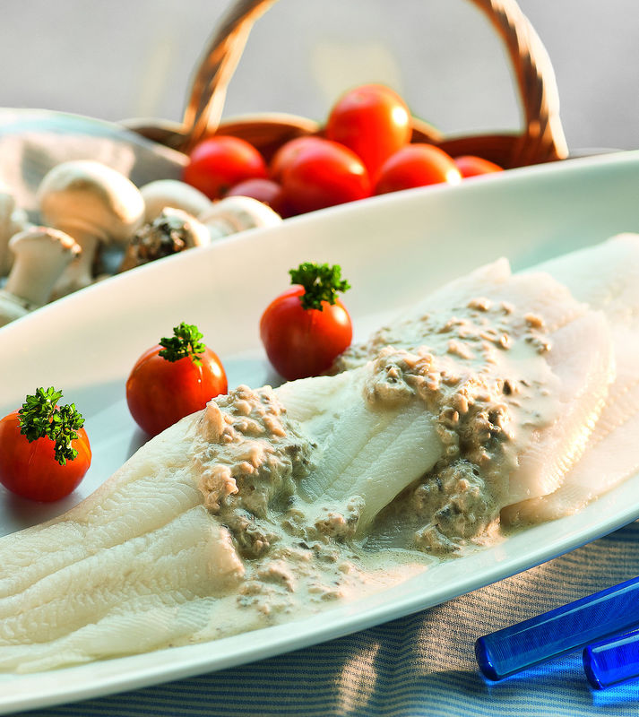 pescado-con-salsa-de-champiñones
