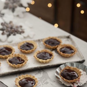 tartaletas-de-chocolate-con-dulce-leche-y-nuez