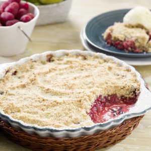 crumble de manzana