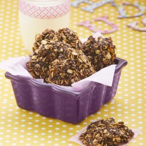 galletitas de avena y chocolate