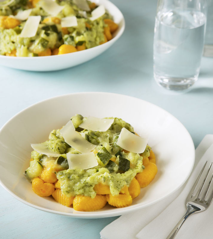 ñoquis-de-zanahoria-con-crema-de-calabacin