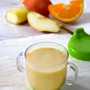papilla de frutas
