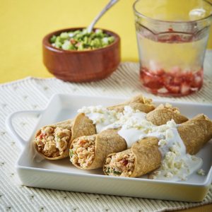 tacos de pollo