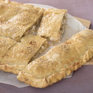 tarta de langostinos