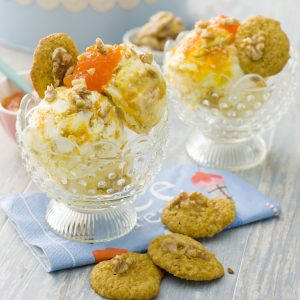 helado de carrot cake