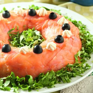 Budin de salmon