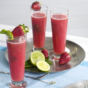 caipiroska de frutillas y jenfibre