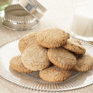 Galletutas de avena con miel