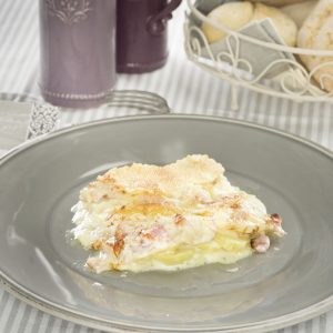Papas Gratinadas al estilo de Saboya