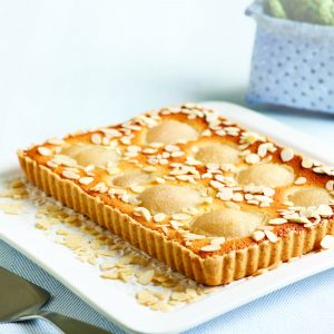 Torta de peras y almendras