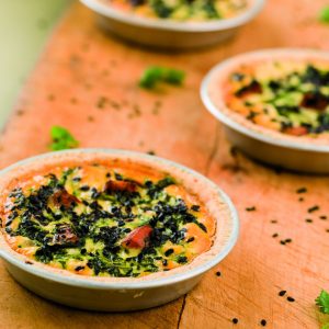 tartitas de espinaca