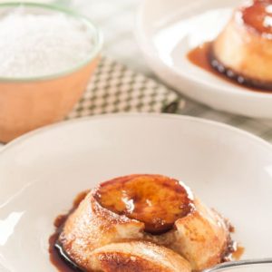 Flan de coco