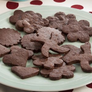 Galletitas crujientes de chocolate