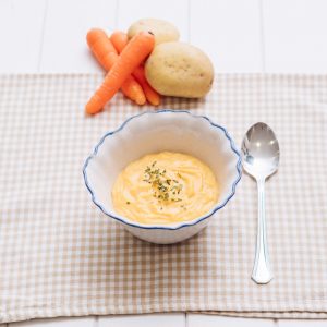 Puré de zanhoria y papa