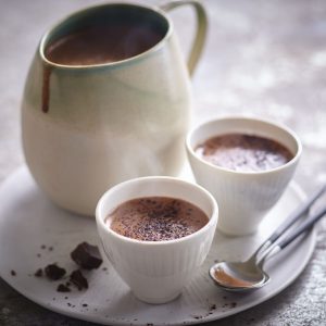 chocolate caliente sin lactosa