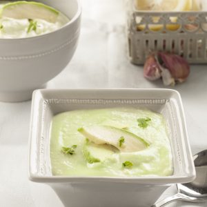 crema de aguacate y coco