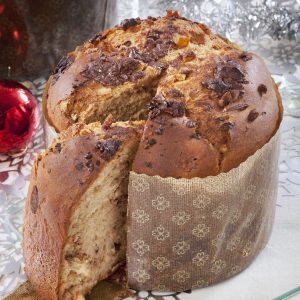 pan dulce de chocolate y naranja