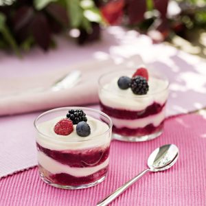 tiramisu de frutos del bosque