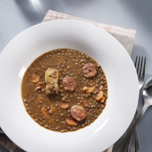 guiso de lentejas