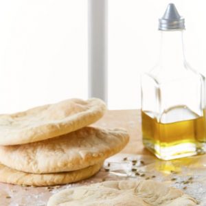 pan arabe con comino
