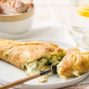 tortilla de zucchini