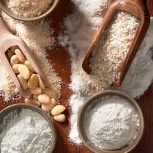 Mezcla de harinas sin gluten para repostería