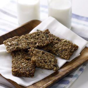 barritas de cereales y miel