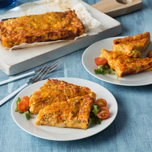 pastel de verduras